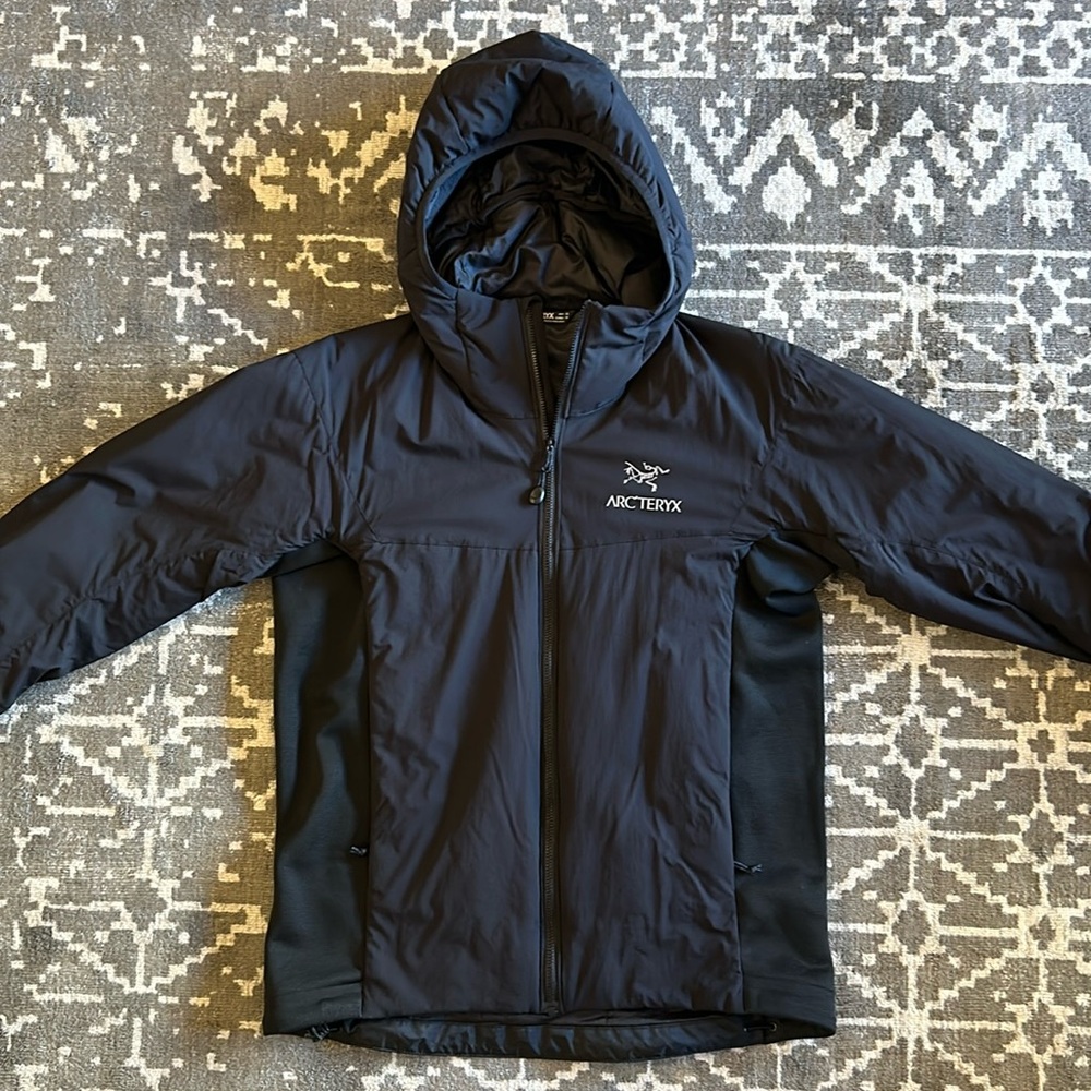 Arcteryx Atom LT Hoody.  Black.  Size XS